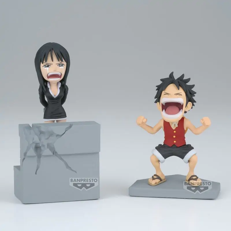 One Piece Luffy & Nico Robin World Collectable figura 10cm fotografija proizvoda