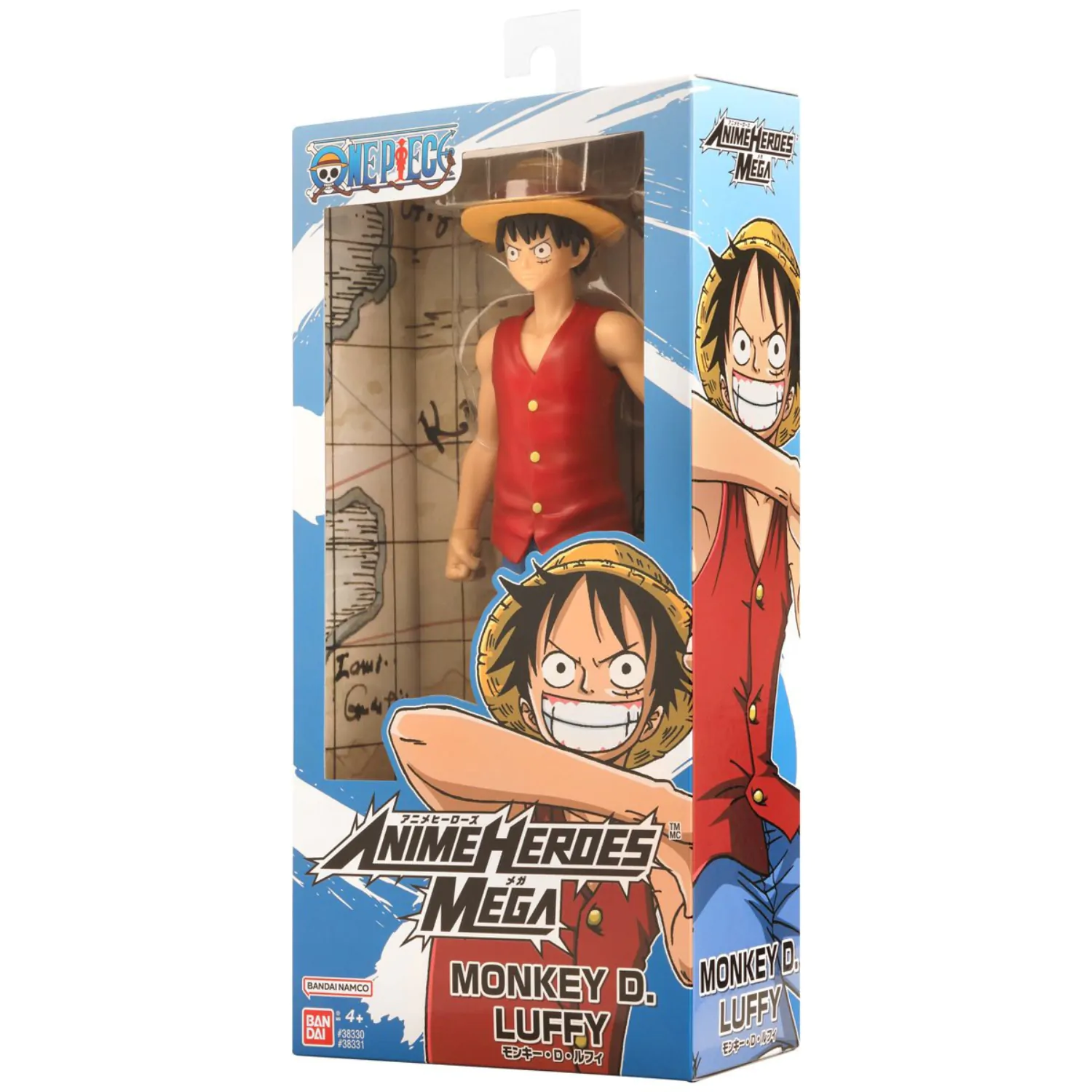 ONE PIECE Luffy Anime Heroes Mega Figura 30 cm fotografija proizvoda