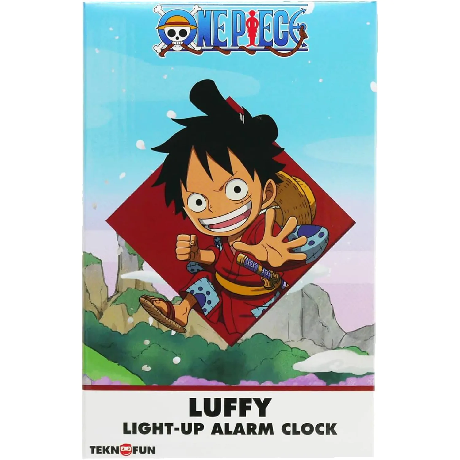 One Piece budilica sa svjetlom Luffy 18 cm fotografija proizvoda
