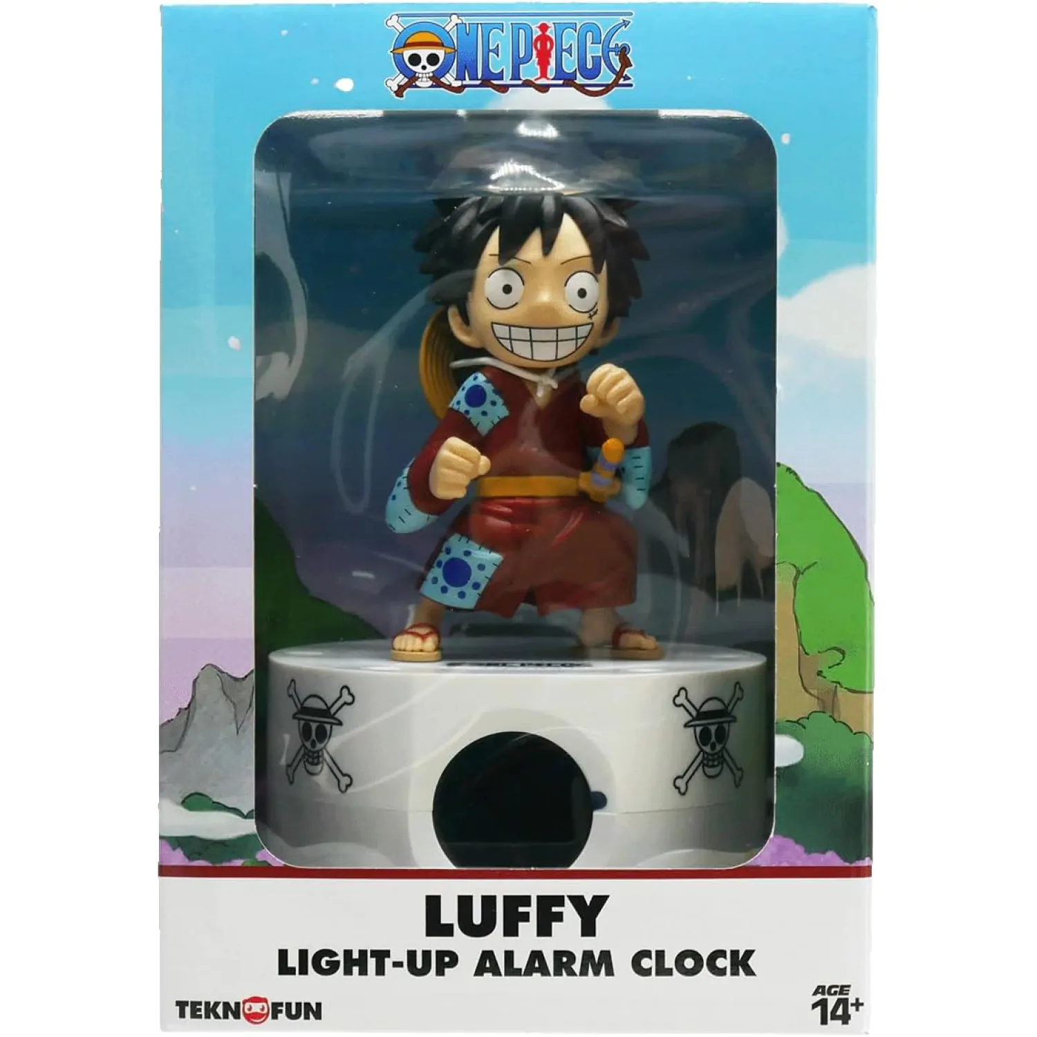 One Piece budilica sa svjetlom Luffy 18 cm fotografija proizvoda