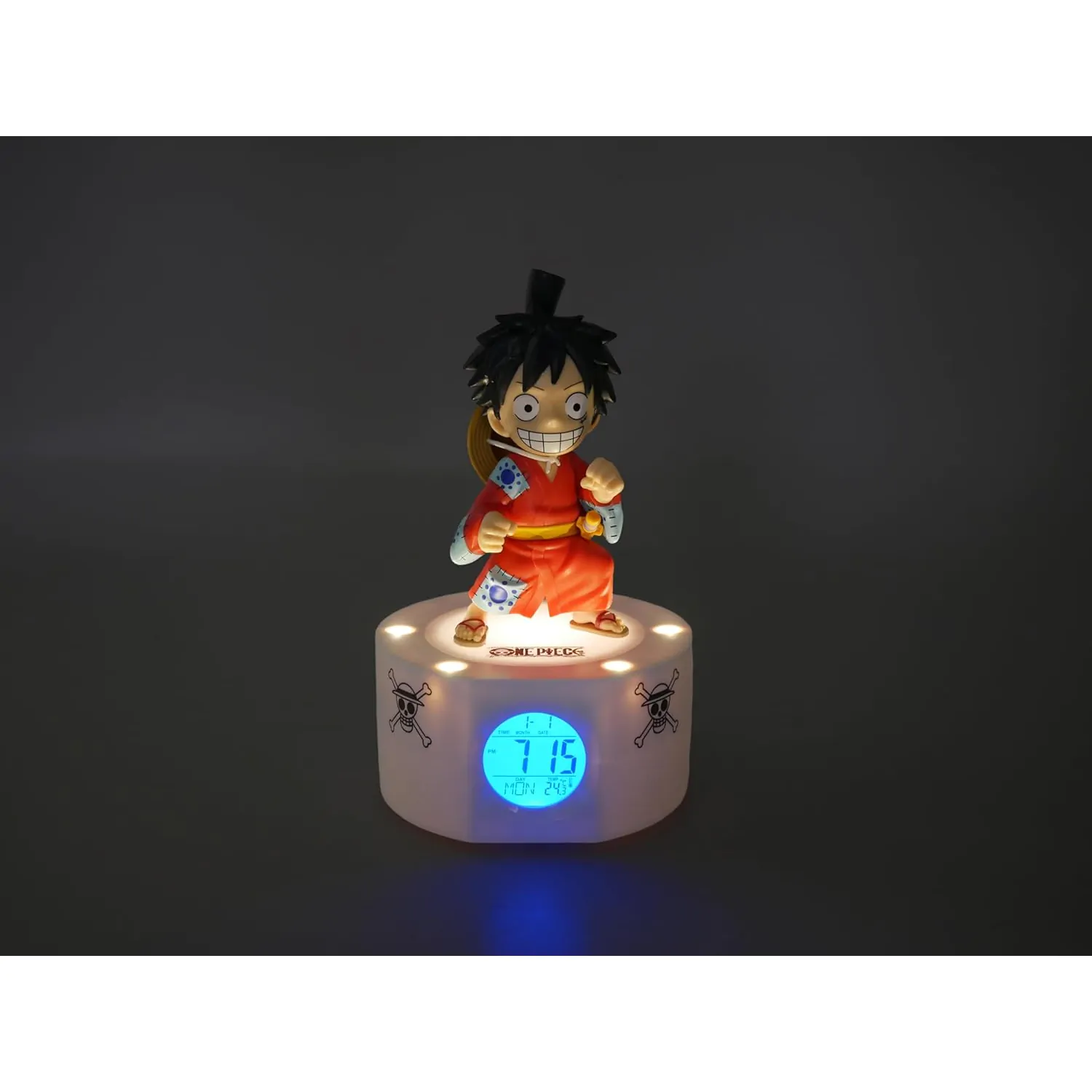 One Piece budilica sa svjetlom Luffy 18 cm fotografija proizvoda