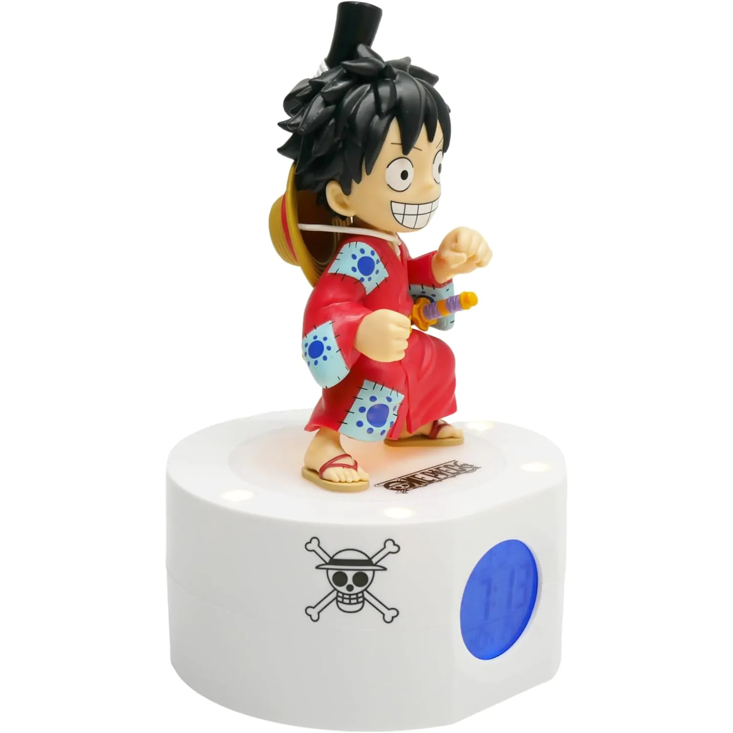 One Piece budilica sa svjetlom Luffy 18 cm fotografija proizvoda