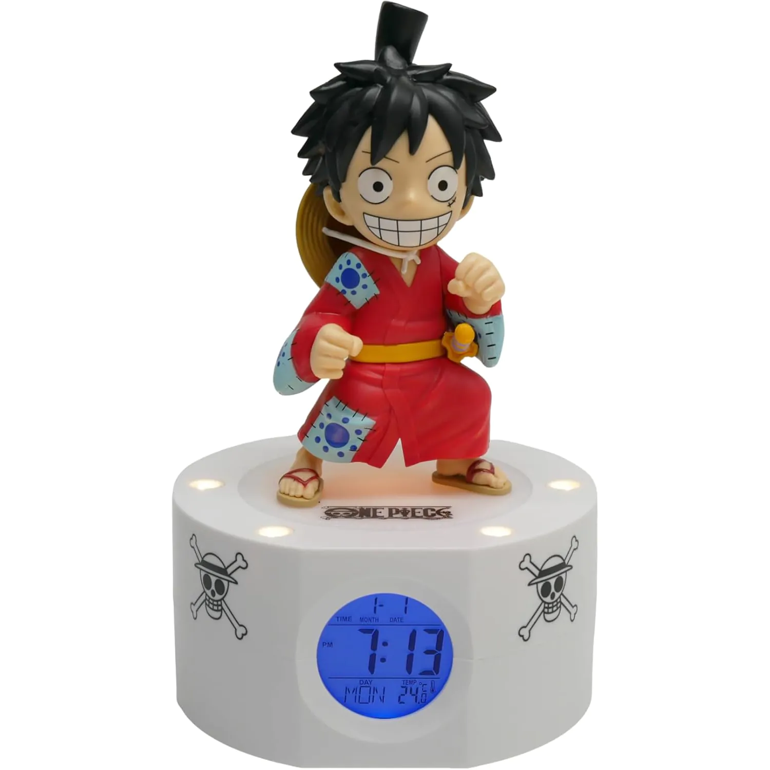 One Piece budilica sa svjetlom Luffy 18 cm fotografija proizvoda