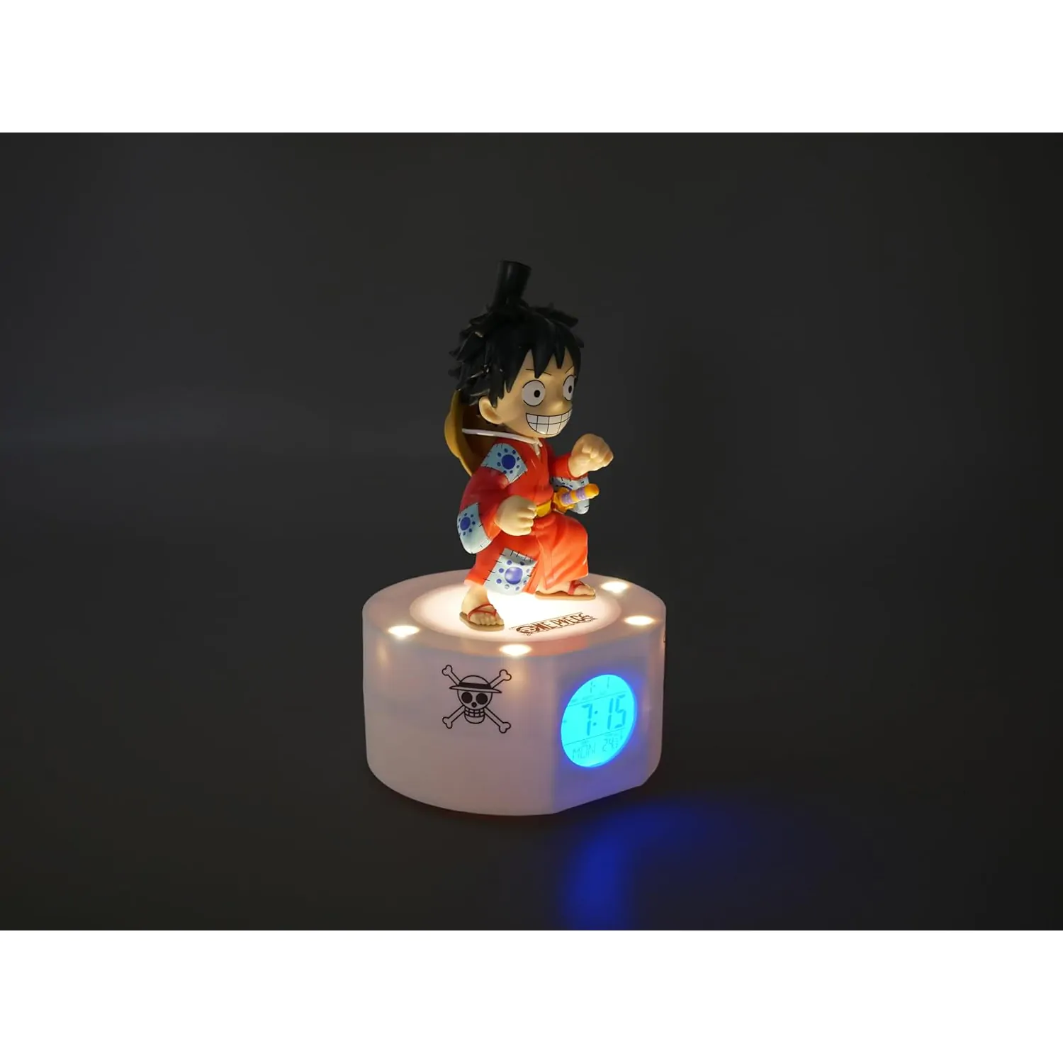 One Piece budilica sa svjetlom Luffy 18 cm fotografija proizvoda