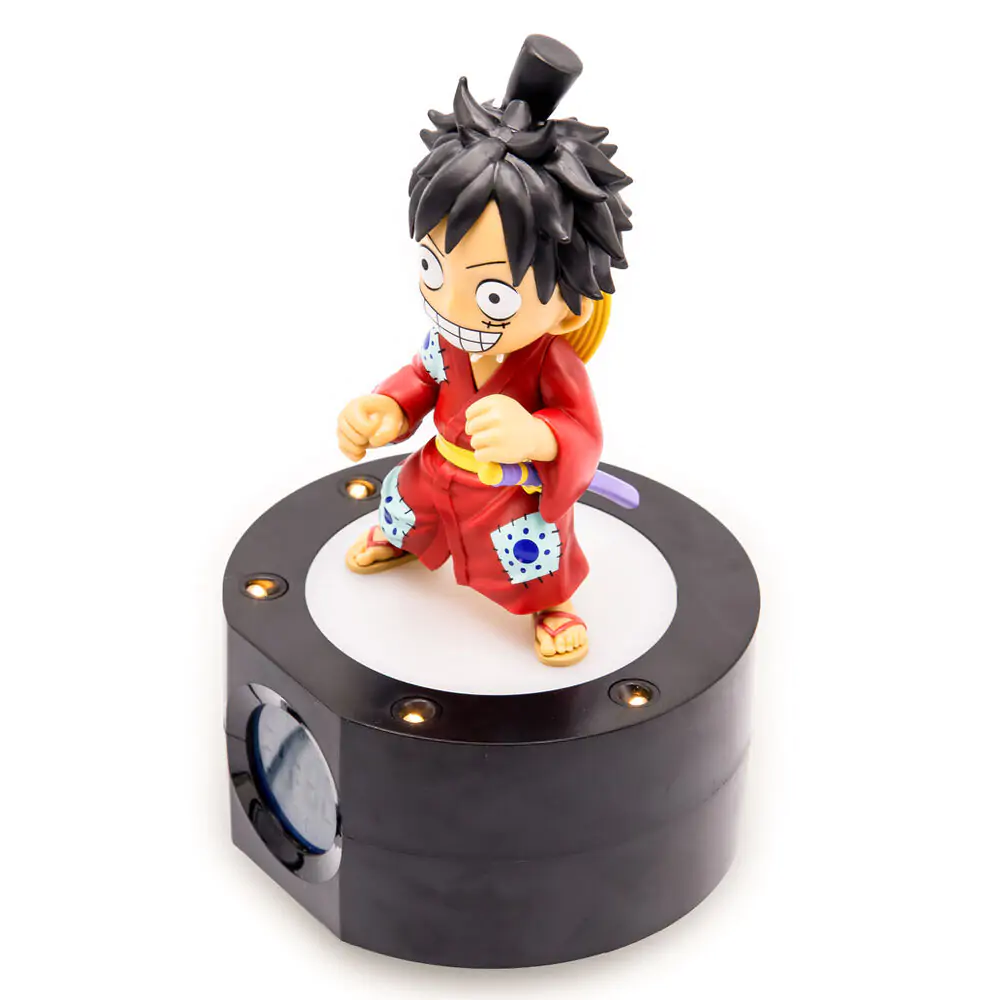 One Piece budilica sa svjetlom Ruffy 18 cm fotografija proizvoda