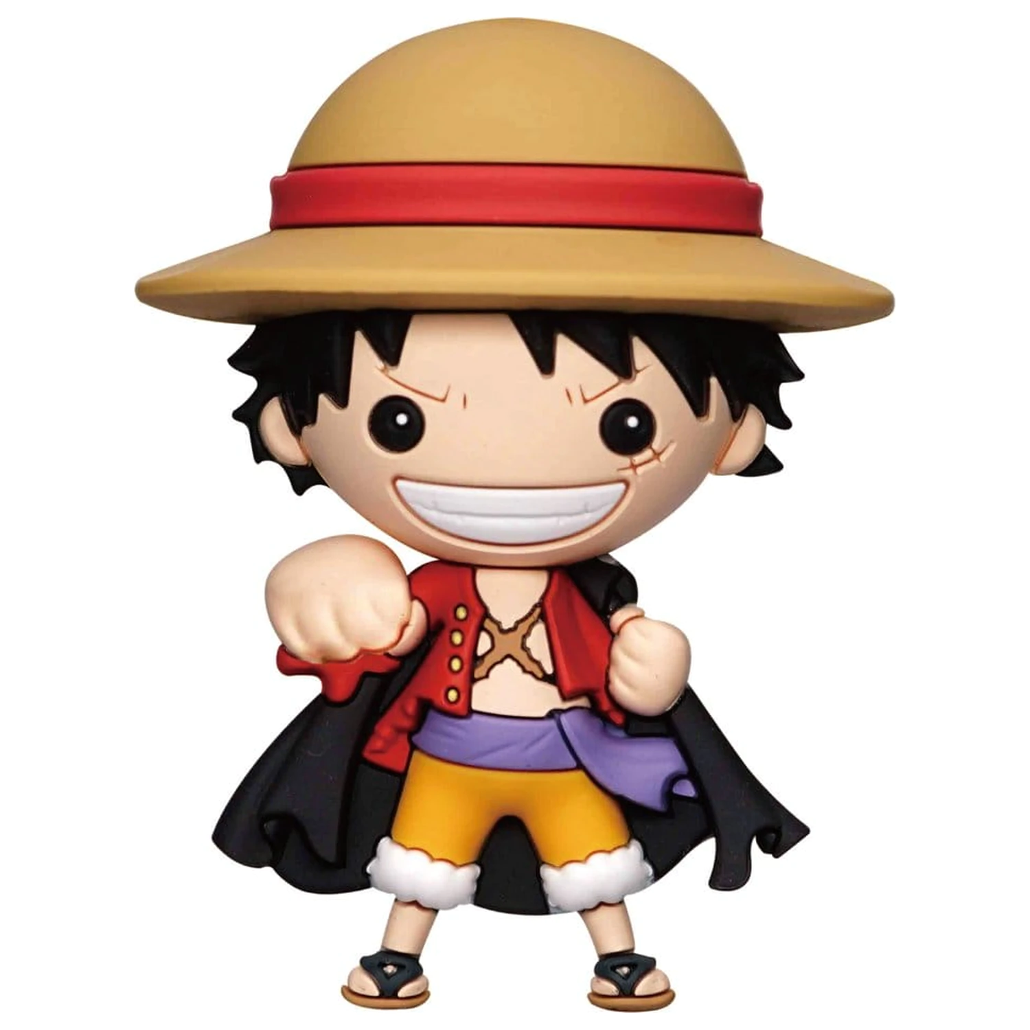 One Piece 3D pjenasti magnet Luffy s plaštem fotografija proizvoda