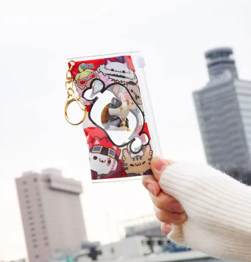 One Piece Mega Cat Project Nyan Piece Nyan! Trading figura s vrećicom Luffy 2025 Limited Edition 7 cm fotografija proizvoda