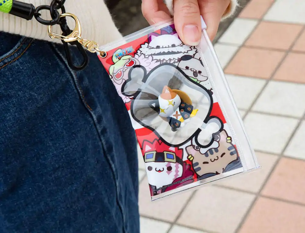 One Piece Mega Cat Project Nyan Piece Nyan! Trading figura s vrećicom Luffy 2025 Limited Edition 7 cm fotografija proizvoda