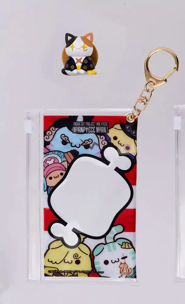 One Piece Mega Cat Project Nyan Piece Nyan! Trading figura s vrećicom Luffy 2025 Limited Edition 7 cm fotografija proizvoda