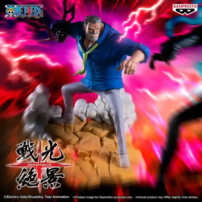 One Piece Monkey D.Garp figura 19 cm fotografija proizvoda