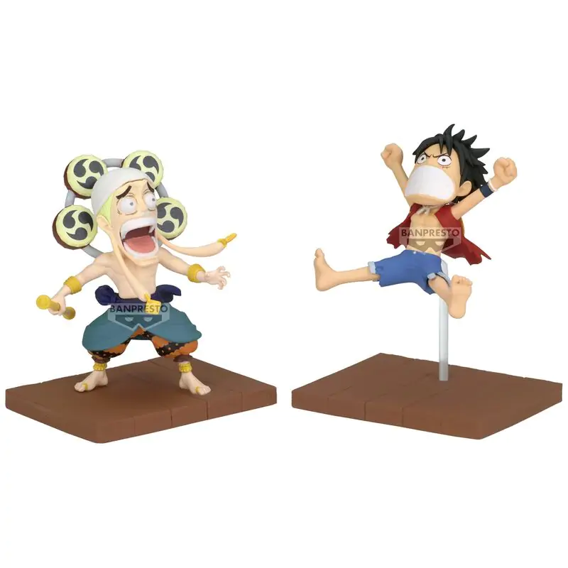 One Piece Monkey D Luffy & Enel World Collectable figura 7 cm fotografija proizvoda