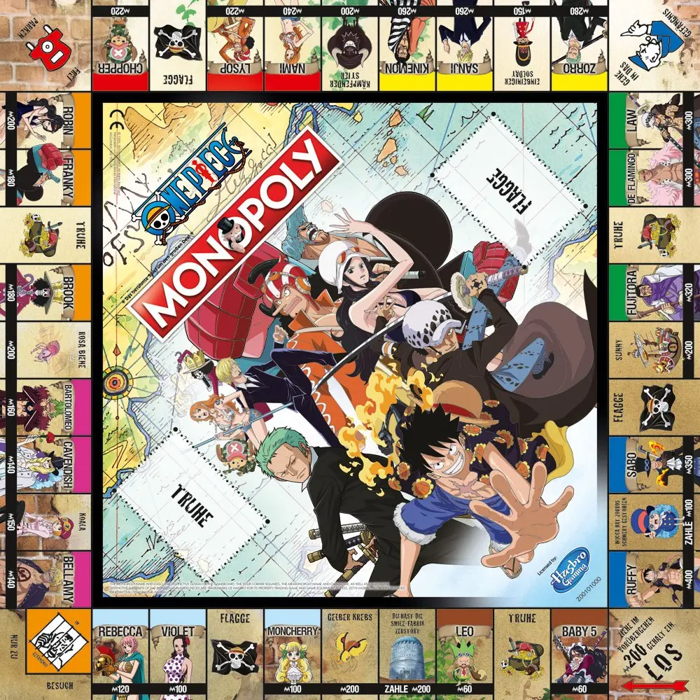 One Piece društvena igra Monopoly *German Version* fotografija proizvoda