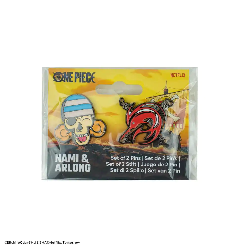 One Piece bedževi, 2-Pack Nami & Arlong fotografija proizvoda