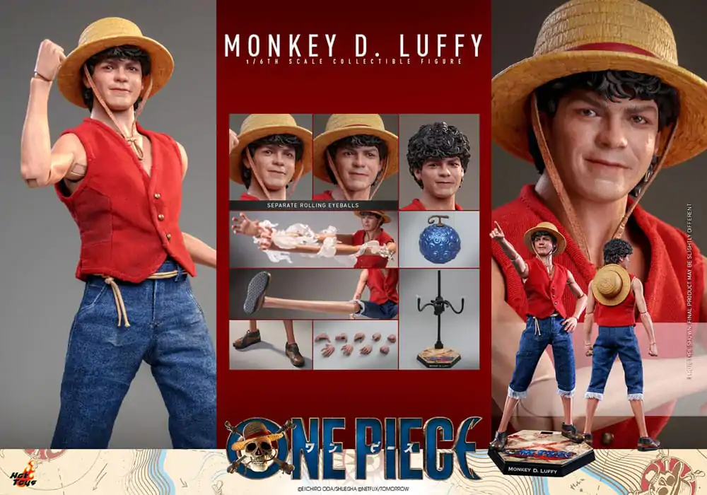 One Piece (Netflix) Akcijska figura 1/6 Monkey D. Luffy 31 cm fotografija proizvoda