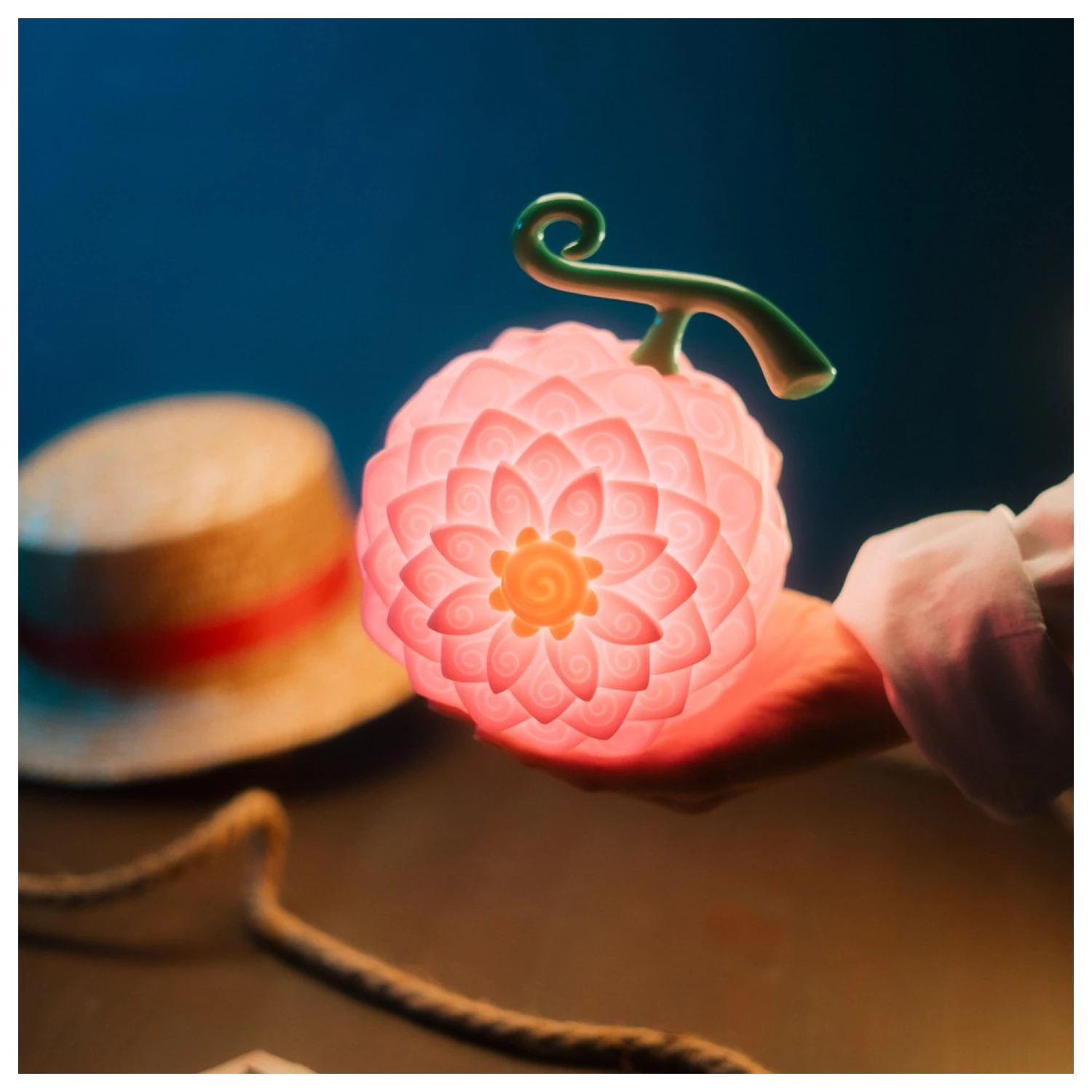 One Piece Netflix Lampa Flower-Flower Fruit 17 cm fotografija proizvoda