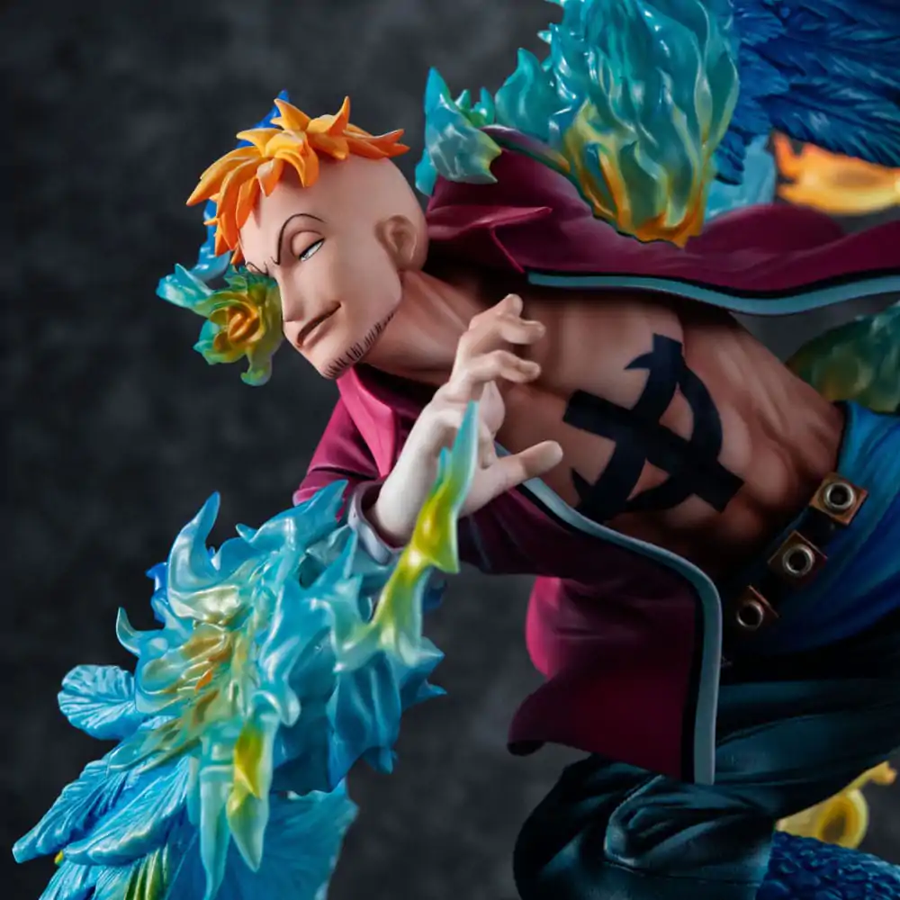 One Piece P.O.P MAS Maximum PVC kip Marco Feniks Vođa 1. grupe Whitebeard Pirata 32 cm fotografija proizvoda