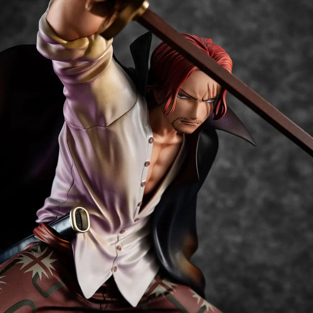 One Piece P.O.P PVC Kip Playback Memories Red-haired Shanks 21 cm fotografija proizvoda