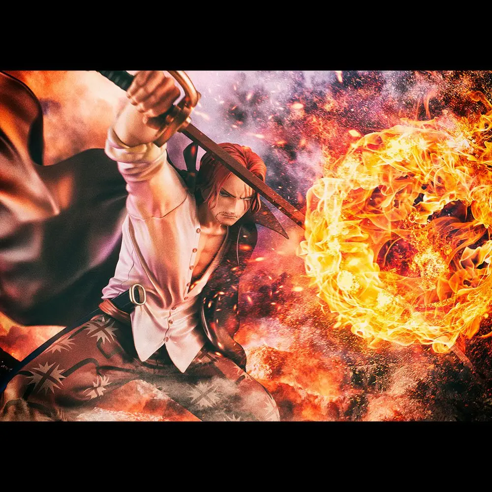 One Piece P.O.P PVC Kip Playback Memories Red-haired Shanks 21 cm fotografija proizvoda