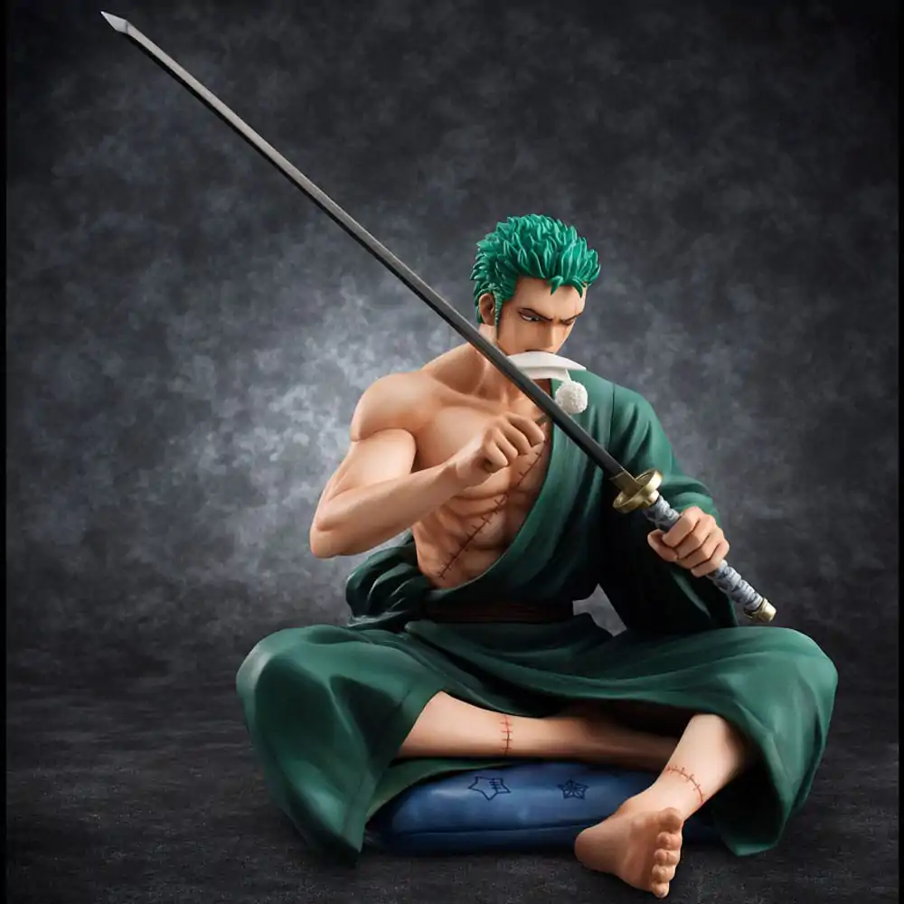 One Piece P.O.P S.O.C PVC Kip 1/8 Roronoa Zorro 13 cm fotografija proizvoda