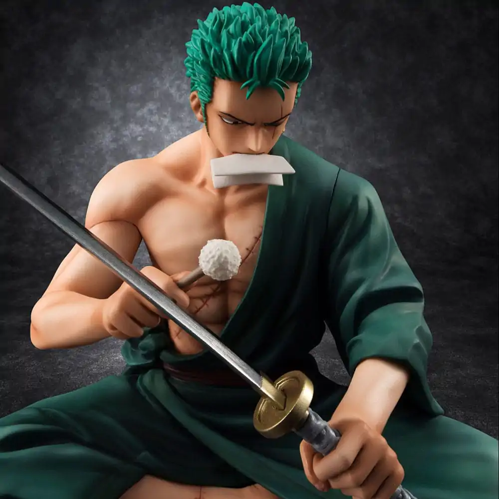 One Piece P.O.P S.O.C PVC Kip 1/8 Roronoa Zorro 13 cm fotografija proizvoda