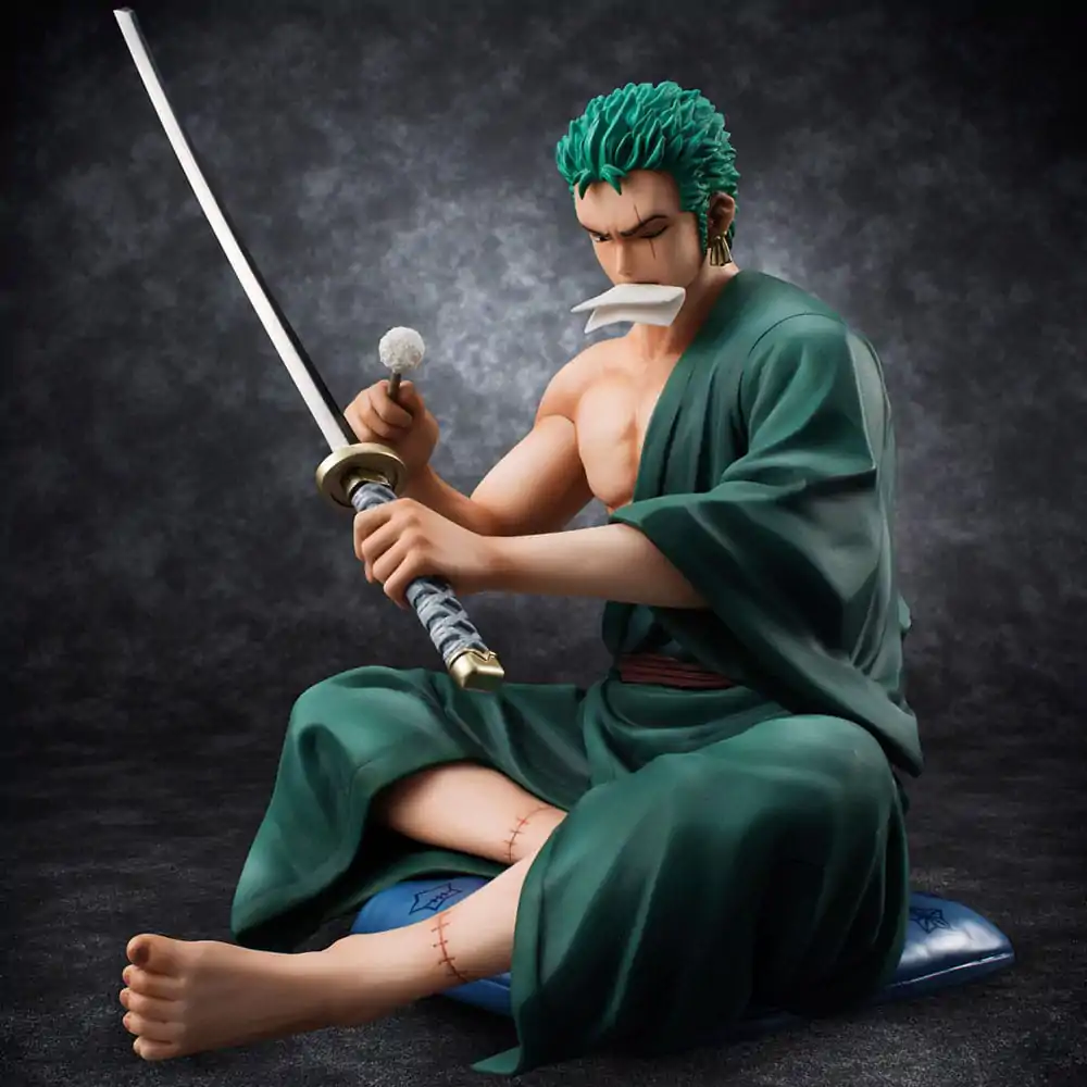 One Piece P.O.P S.O.C PVC Kip 1/8 Roronoa Zorro 13 cm fotografija proizvoda