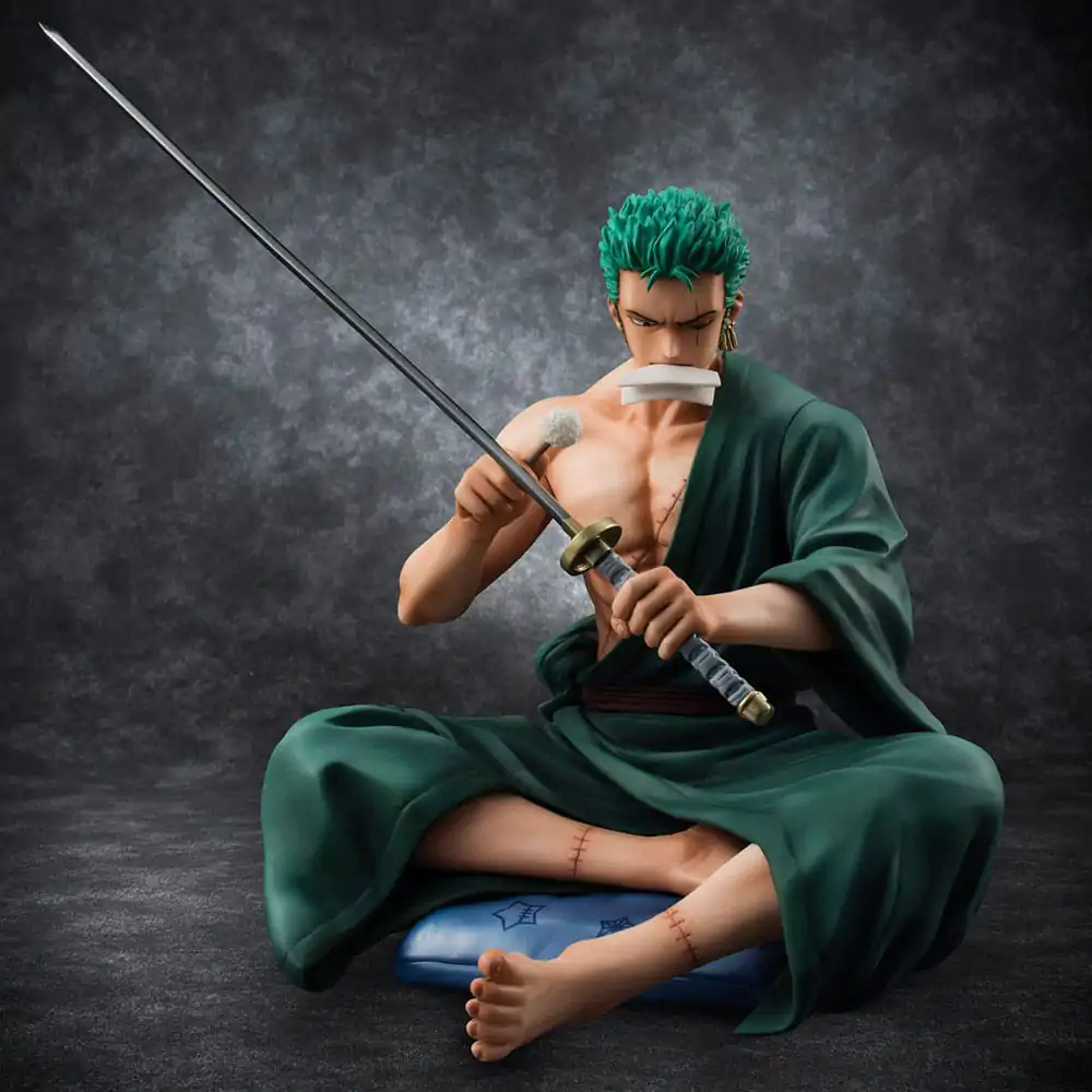 One Piece P.O.P S.O.C PVC Kip 1/8 Roronoa Zorro 13 cm fotografija proizvoda