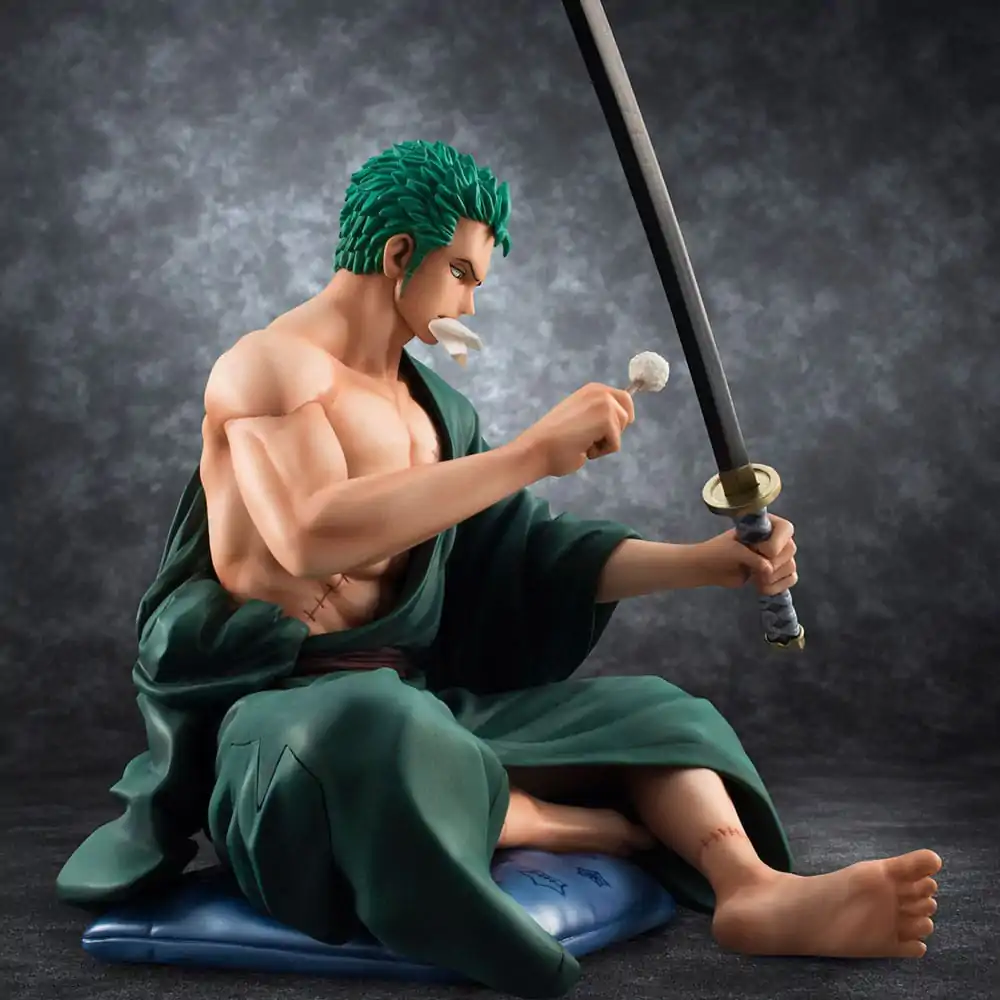 One Piece P.O.P S.O.C PVC Kip 1/8 Roronoa Zorro 13 cm fotografija proizvoda