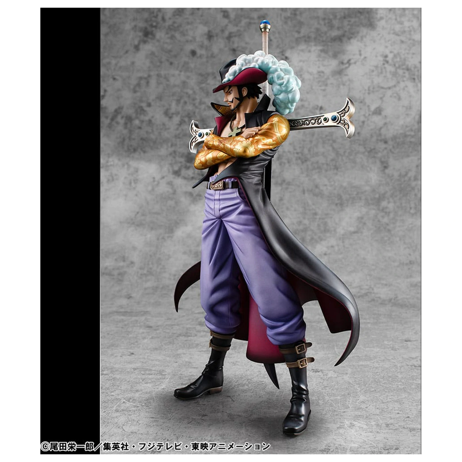 One Piece P.O.P SA-MAXIMUM PVC statua Hawk Eye Dracule Mihawk Ver. R 29 cm fotografija proizvoda