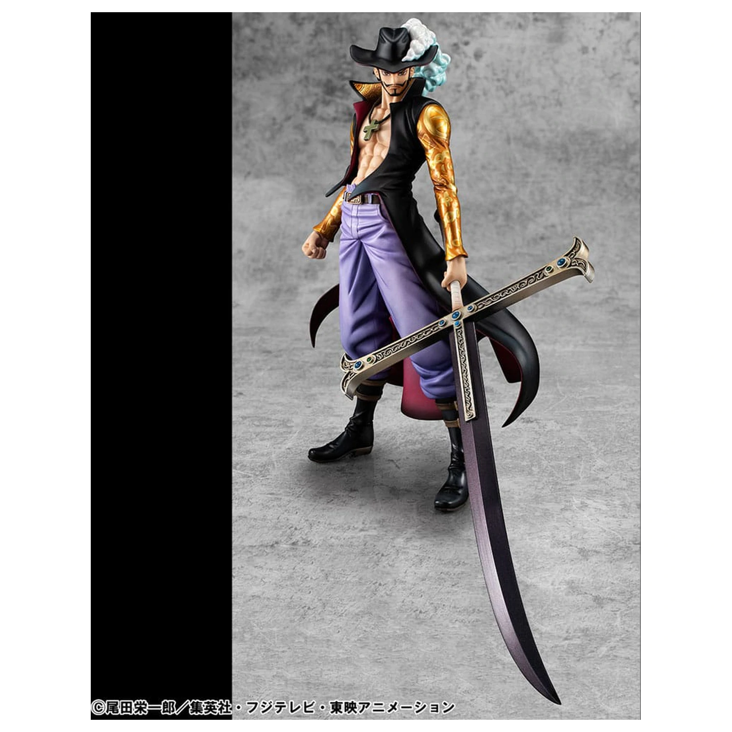 One Piece P.O.P SA-MAXIMUM PVC statua Hawk Eye Dracule Mihawk Ver. R 29 cm fotografija proizvoda