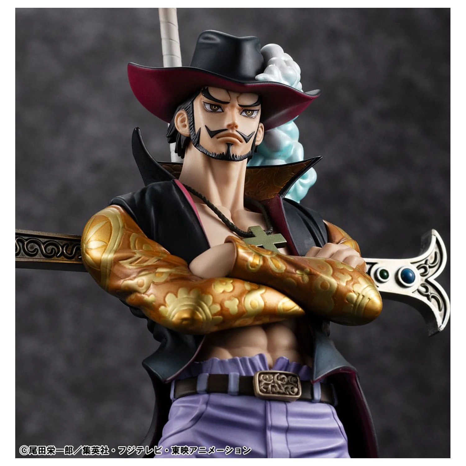 One Piece P.O.P SA-MAXIMUM PVC statua Hawk Eye Dracule Mihawk Ver. R 29 cm fotografija proizvoda
