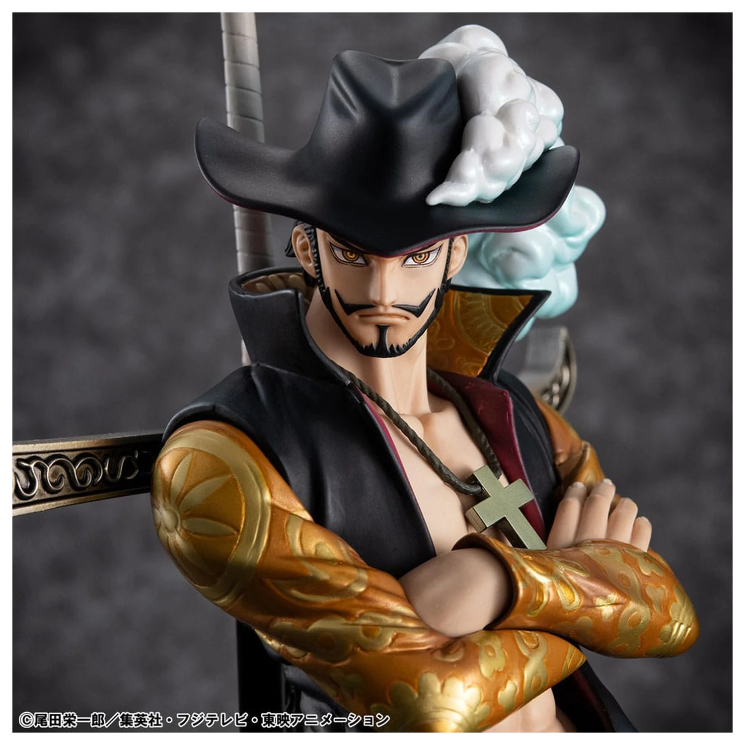 One Piece P.O.P SA-MAXIMUM PVC statua Hawk Eye Dracule Mihawk Ver. R 29 cm fotografija proizvoda