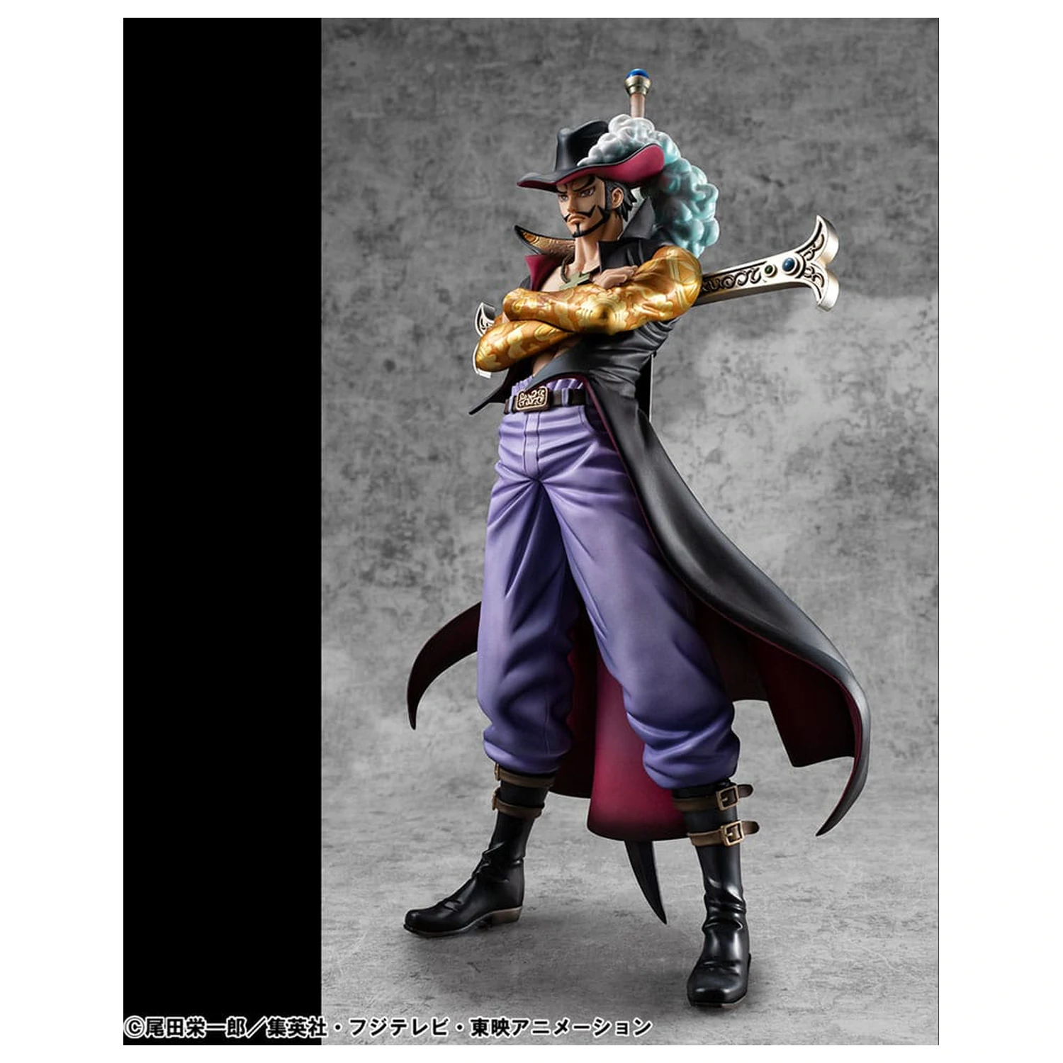 One Piece P.O.P SA-MAXIMUM PVC statua Hawk Eye Dracule Mihawk Ver. R 29 cm fotografija proizvoda