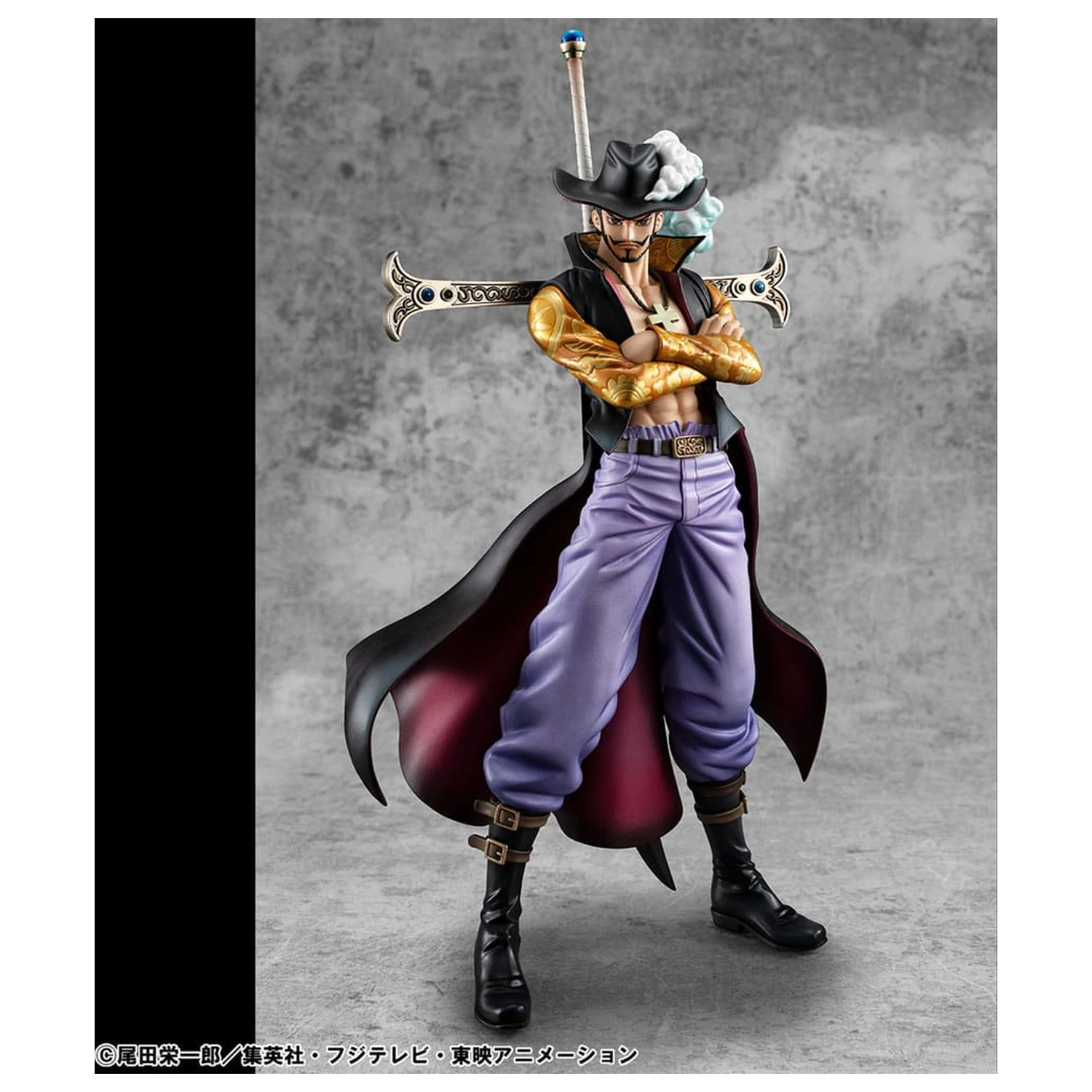 One Piece P.O.P SA-MAXIMUM PVC statua Hawk Eye Dracule Mihawk Ver. R 29 cm fotografija proizvoda