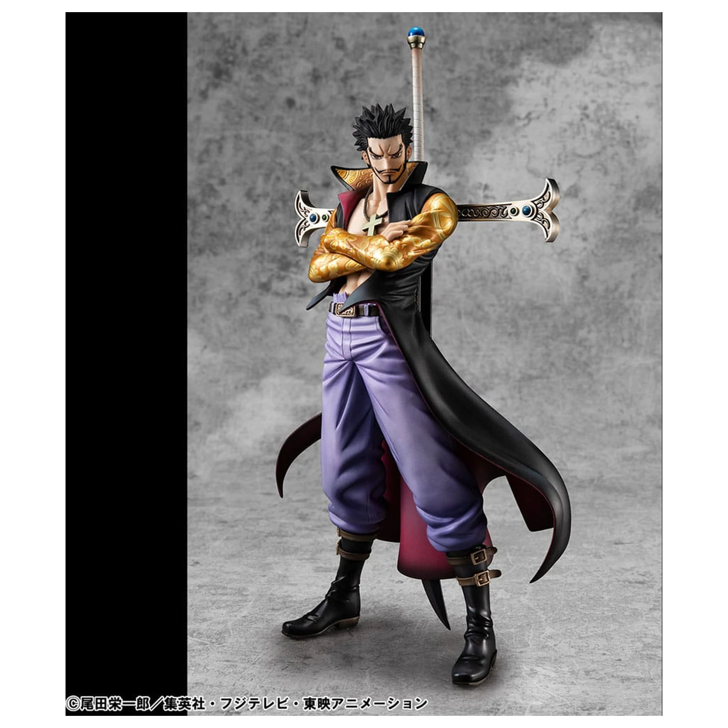 One Piece P.O.P SA-MAXIMUM PVC statua Hawk Eye Dracule Mihawk Ver. R 29 cm fotografija proizvoda