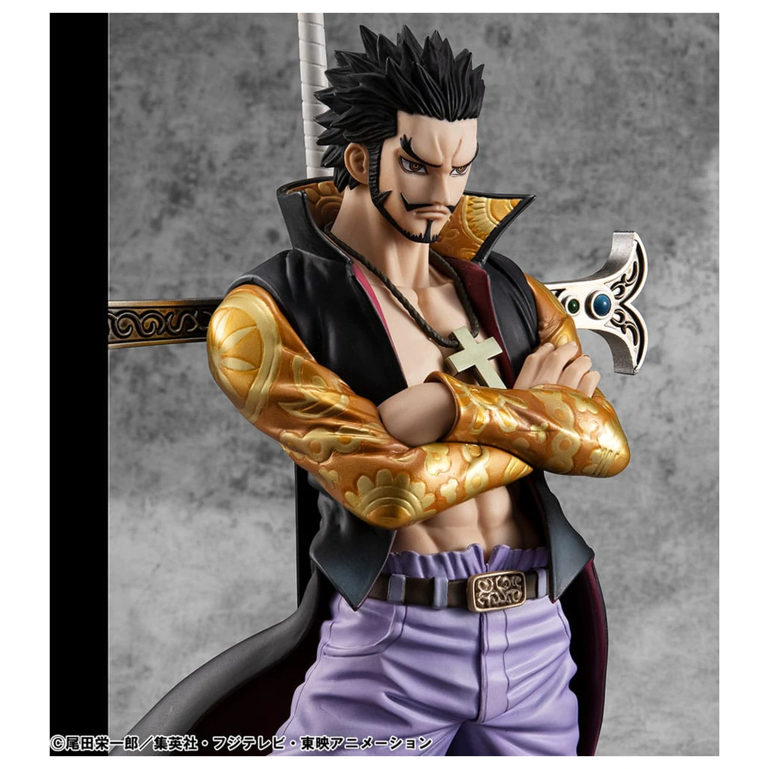 One Piece P.O.P SA-MAXIMUM PVC statua Hawk Eye Dracule Mihawk Ver. R 29 cm fotografija proizvoda