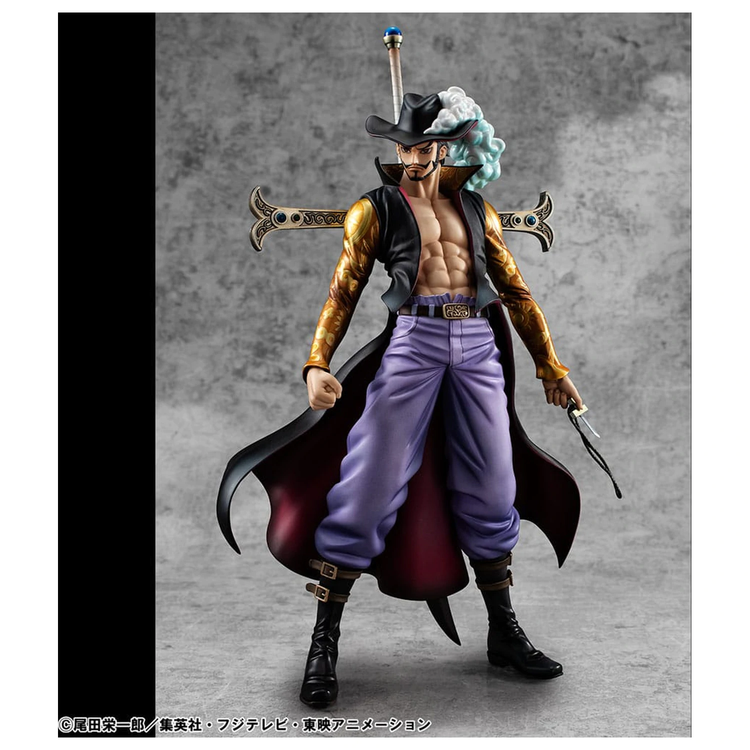 One Piece P.O.P SA-MAXIMUM PVC statua Hawk Eye Dracule Mihawk Ver. R 29 cm fotografija proizvoda
