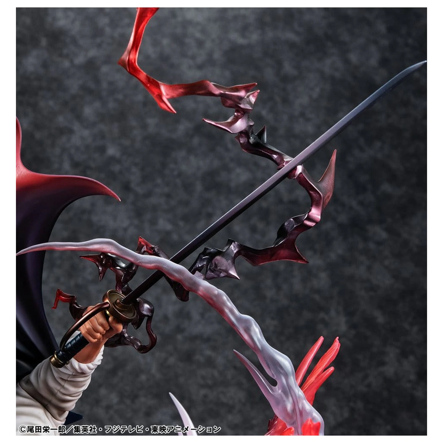 One Piece P.O.P SA-MAXIMUM PVC statua Vođe Crvenokosih pirata Red-Haired Shanks Kamusari 25 cm fotografija proizvoda