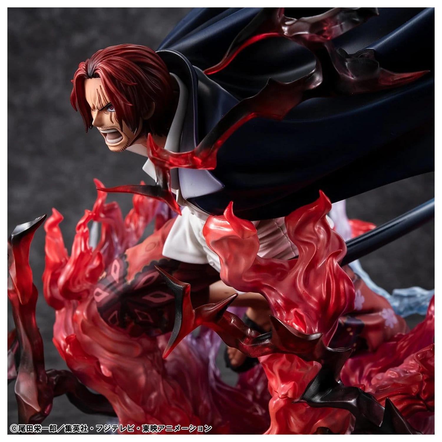 One Piece P.O.P SA-MAXIMUM PVC statua Vođe Crvenokosih pirata Red-Haired Shanks Kamusari 25 cm fotografija proizvoda