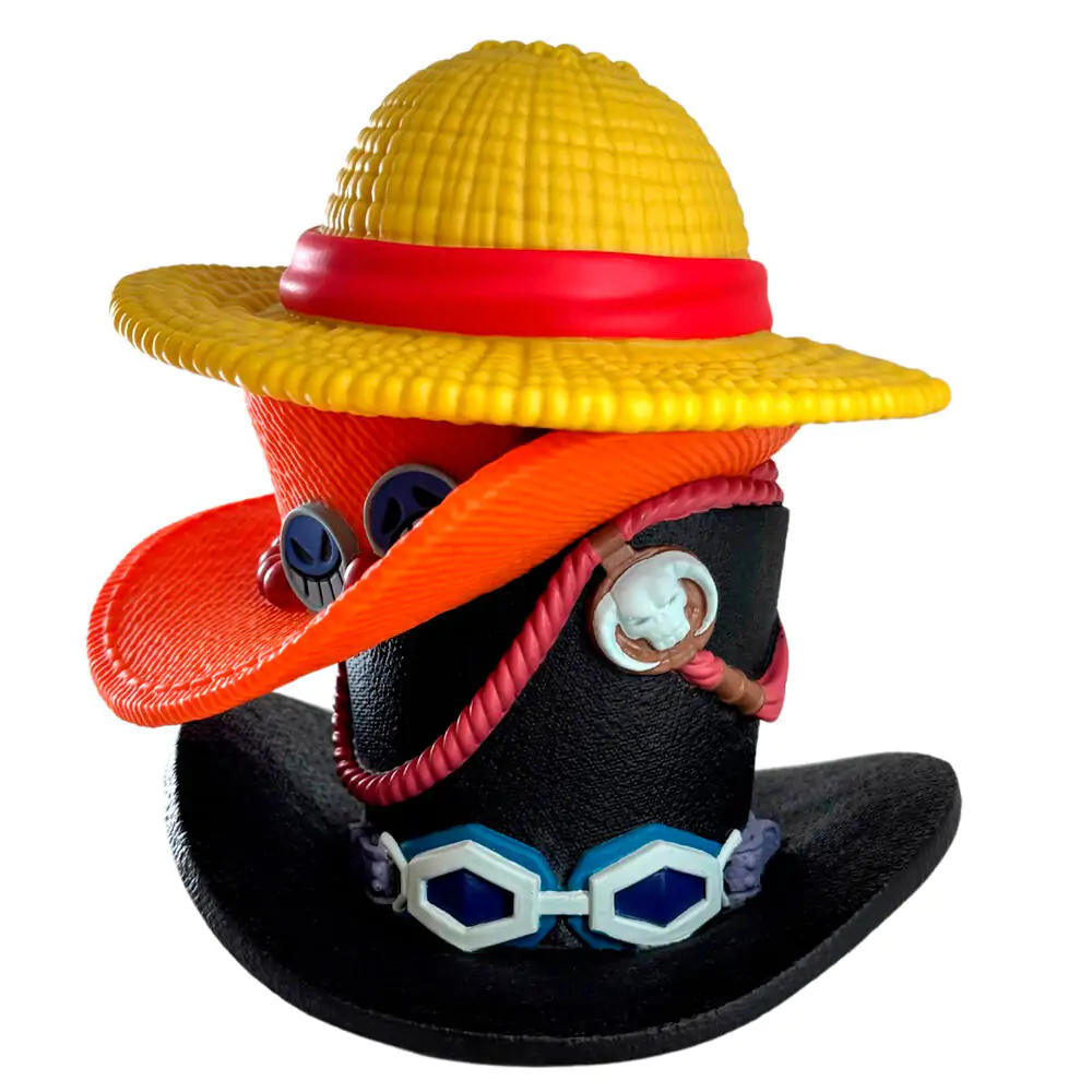 One Piece Pila Hats kutija za novac figura 16 cm fotografija proizvoda