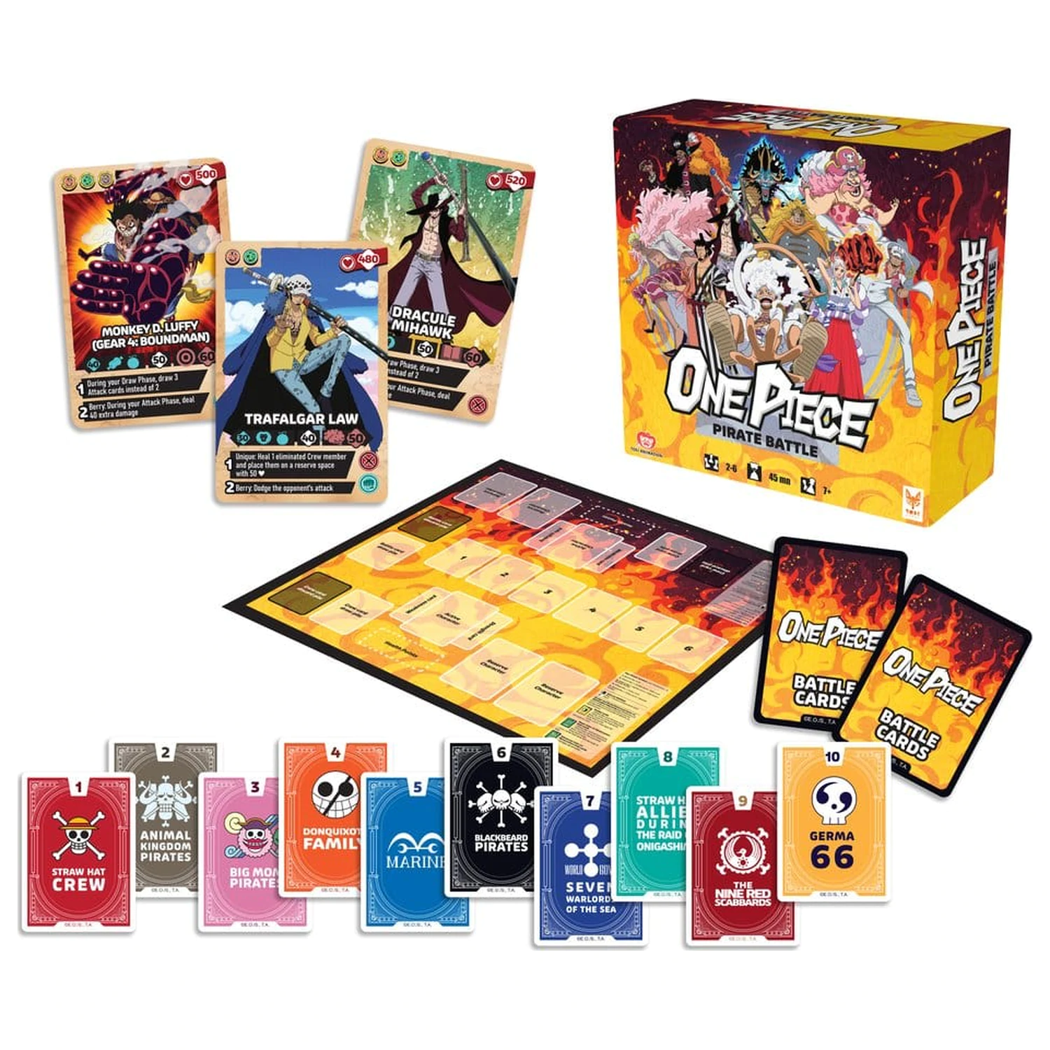 One Piece Board Game Pirate Battle *engleska verzija* fotografija proizvoda