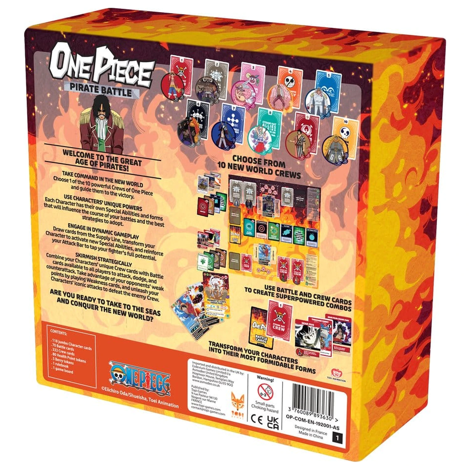 One Piece Board Game Pirate Battle *engleska verzija* fotografija proizvoda