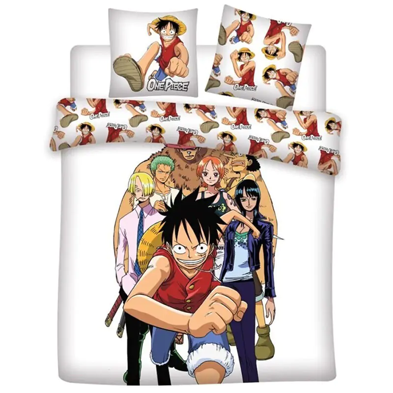 "One Piece" policotton navlaka za poplun za krevet  fotografija proizvoda