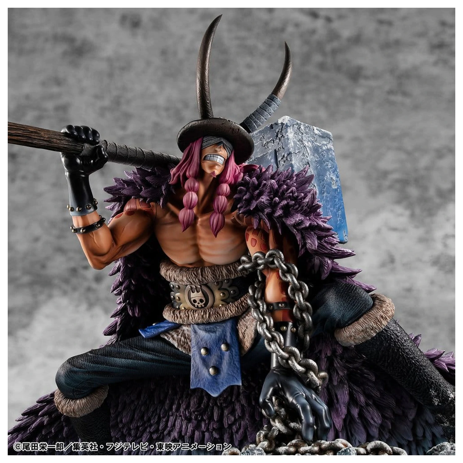 One Piece Portrait.Of.Pirates "ELB-MAXIMUM" PVC figura Loki 31 cm fotografija proizvoda