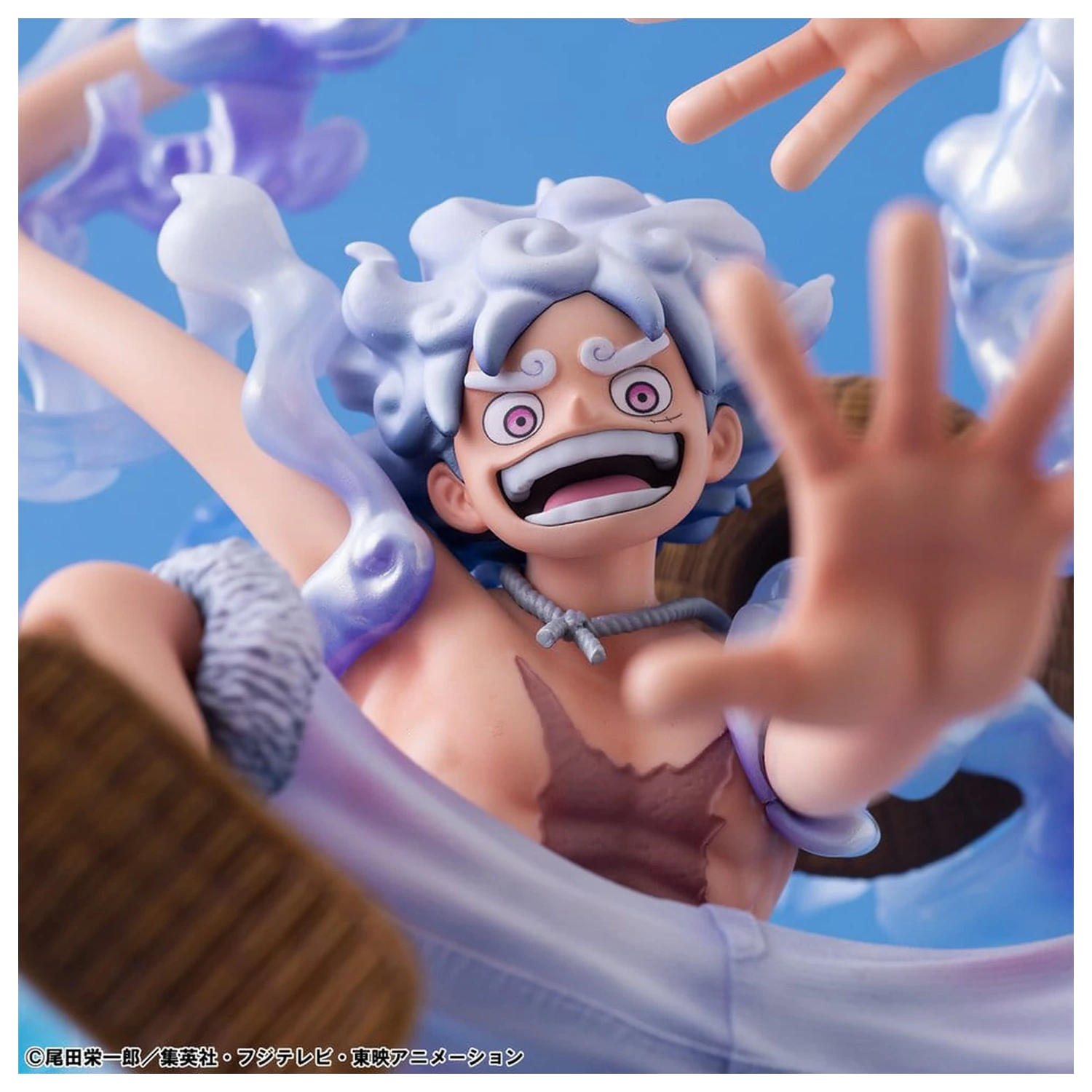 One Piece Portrait.Of.Pirates PVC figura "Evolutionary History" Monkey D. Luffy "Gear Fifth" 26 cm fotografija proizvoda