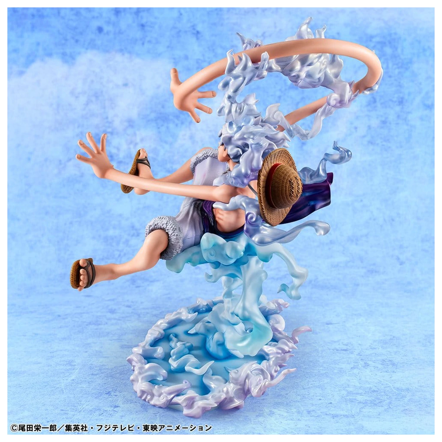 One Piece Portrait.Of.Pirates PVC figura "Evolutionary History" Monkey D. Luffy "Gear Fifth" 26 cm fotografija proizvoda