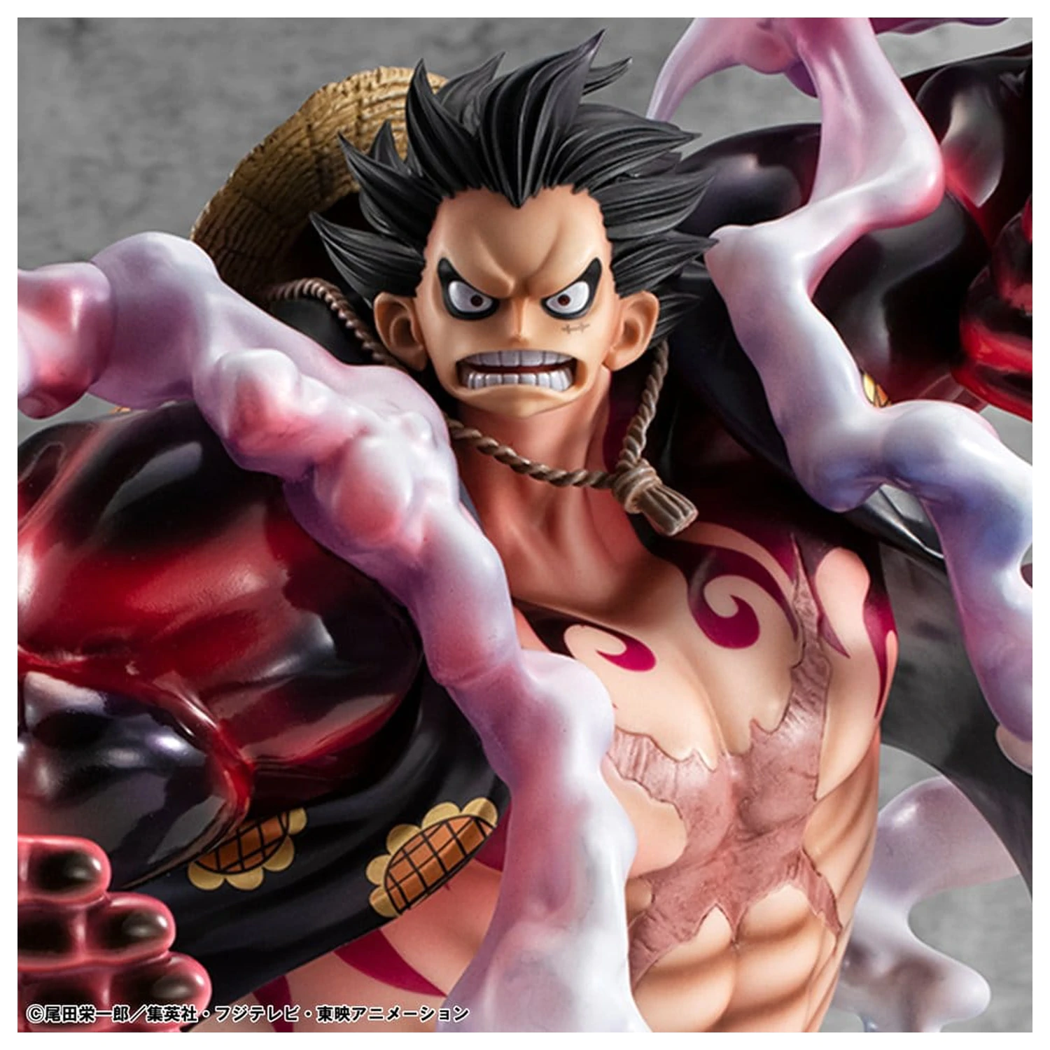 One Piece Portrait.Of.Pirates SA-Maximum PVC figura Monkey D. Luffy Gear 4 Bounce-Man 10th Limited Ver. 30 cm fotografija proizvoda