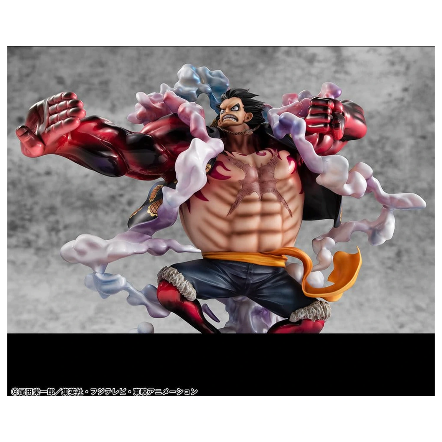One Piece Portrait.Of.Pirates SA-Maximum PVC figura Monkey D. Luffy Gear 4 Bounce-Man 10th Limited Ver. 30 cm fotografija proizvoda