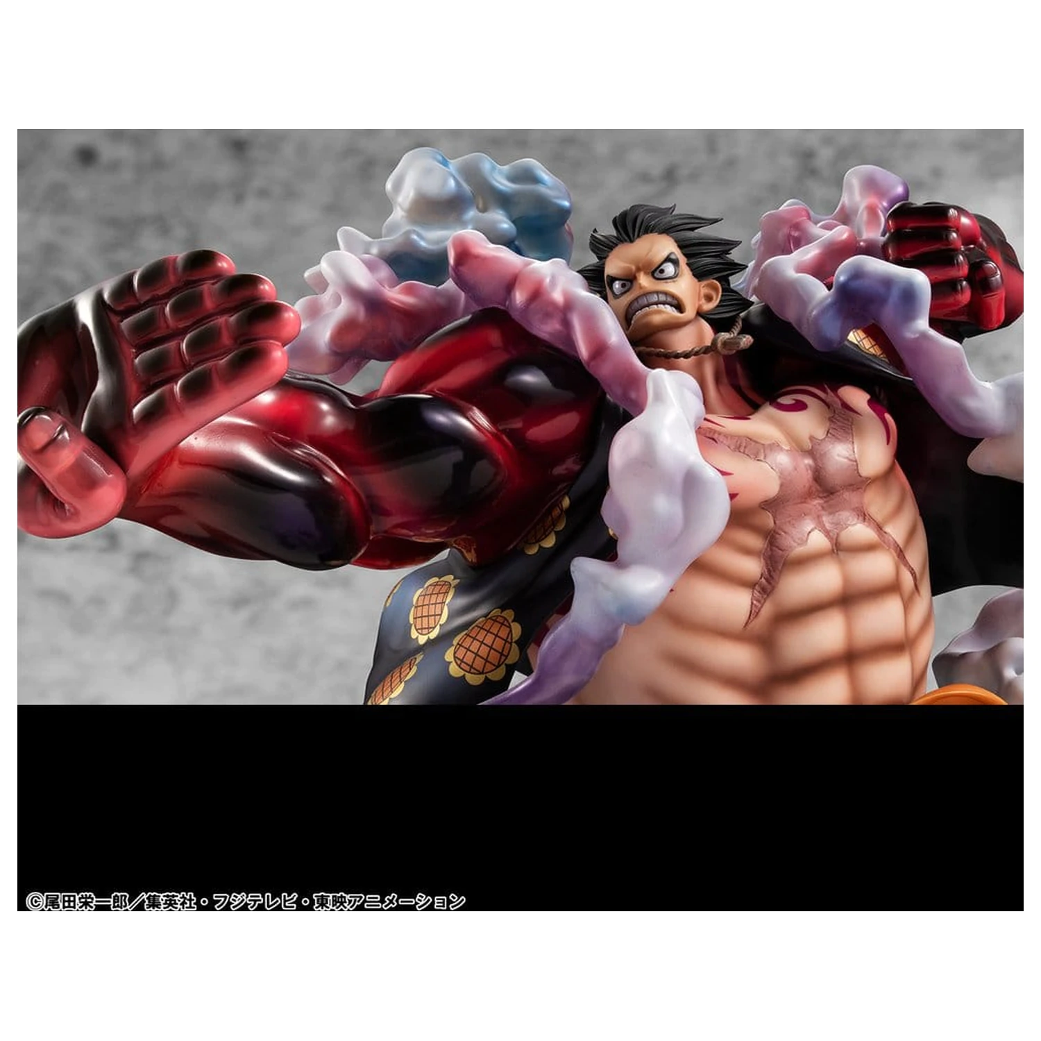 One Piece Portrait.Of.Pirates SA-Maximum PVC figura Monkey D. Luffy Gear 4 Bounce-Man 10th Limited Ver. 30 cm fotografija proizvoda