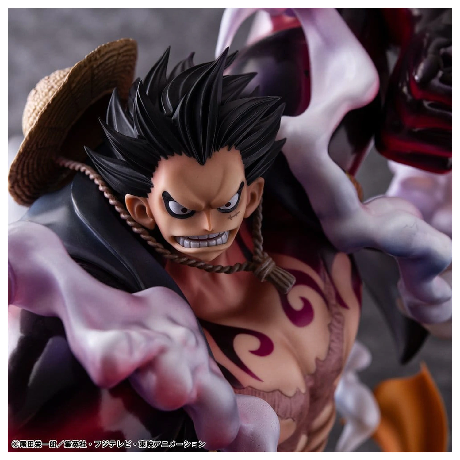 One Piece Portrait.Of.Pirates SA-Maximum PVC figura Monkey D. Luffy Gear 4 Bounce-Man 10th Limited Ver. 30 cm fotografija proizvoda