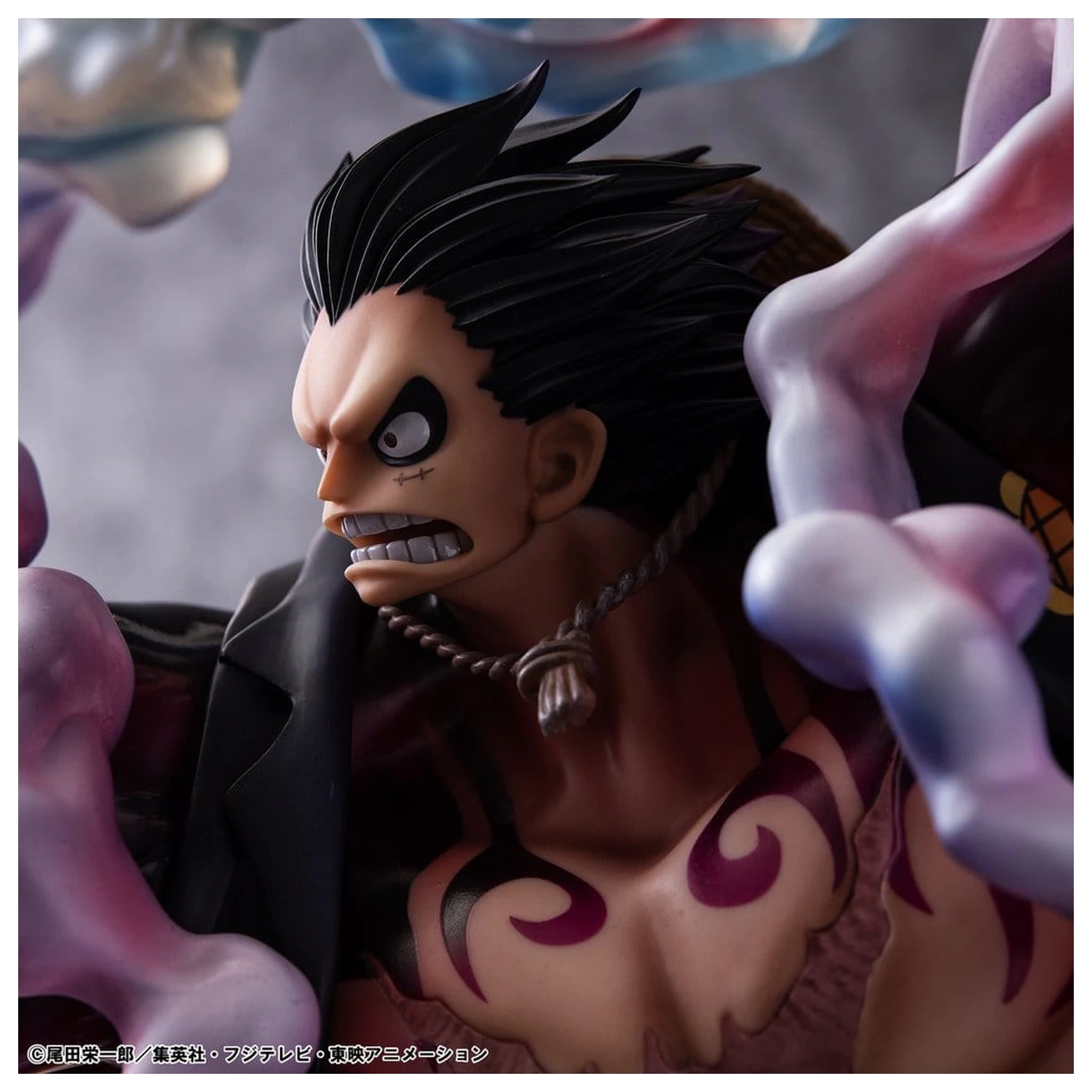 One Piece Portrait.Of.Pirates SA-Maximum PVC figura Monkey D. Luffy Gear 4 Bounce-Man 10th Limited Ver. 30 cm fotografija proizvoda